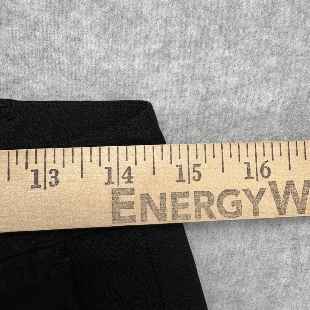 Michael Kors Dress Pants Womens Size 4 Black Tapered Ankle Stretch Slacks Career